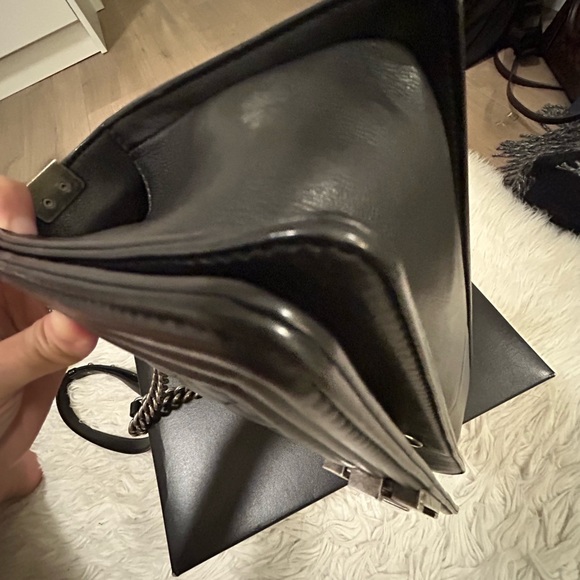 Black Chanel Boy Bag (Old Medium Size) - Picture 11 of 15